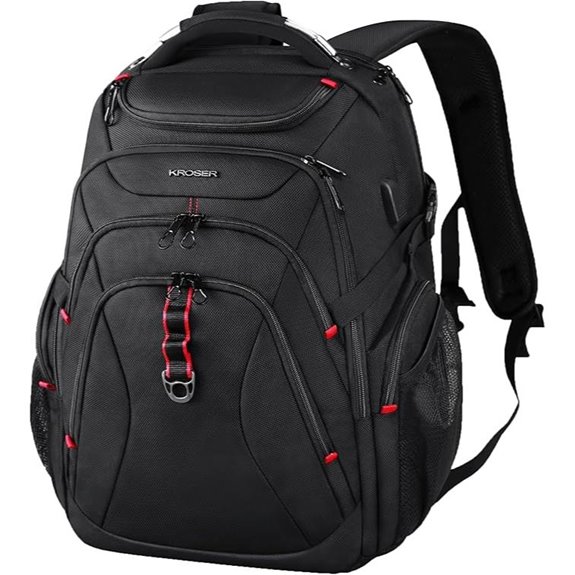 KROSER Travel Laptop Backpack 17.3