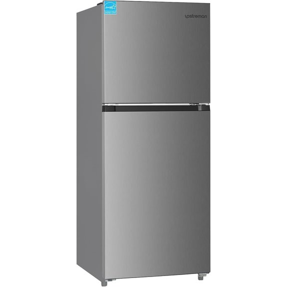 Upstreman 11.6 Cu.Ft. Stainless Steel Refrigerator