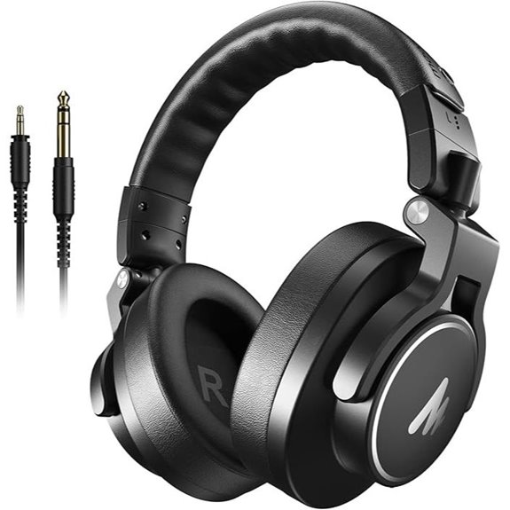 MAONO MH700 Studio Monitor Headphones Black