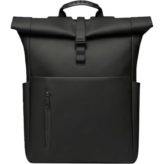 BBYUMIS Minimalist Roll Top Backpack