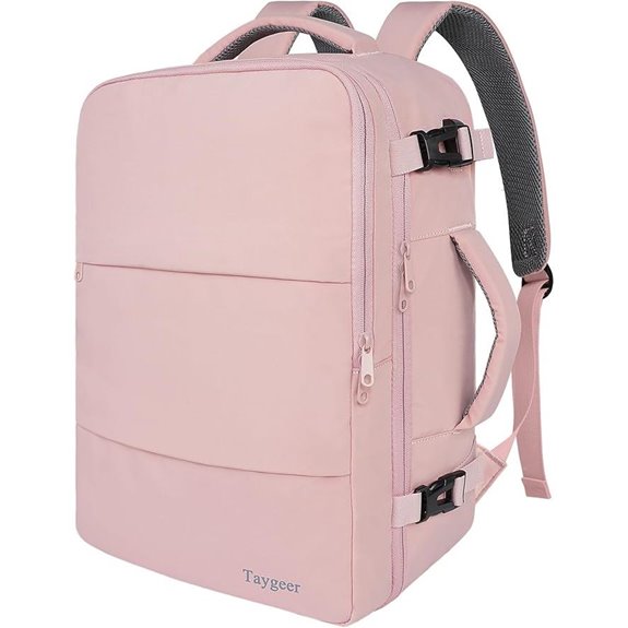 Taygeer Laptop Backpack for Women (Pink)