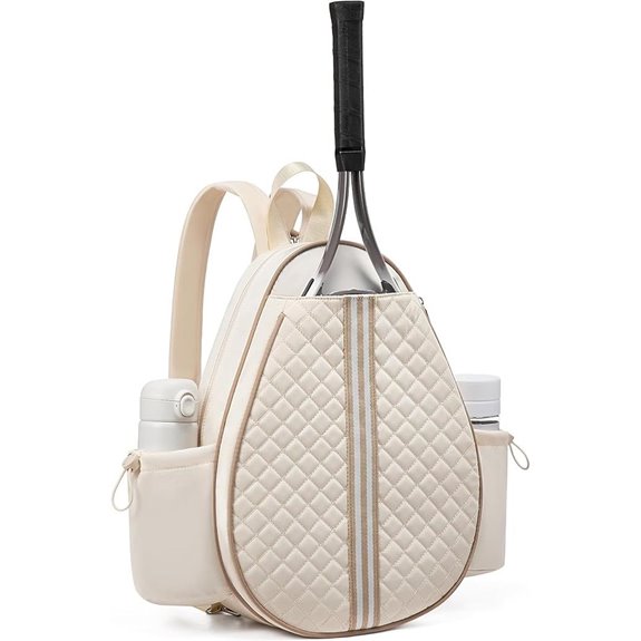 Sucipi Quilted Tennis Sling Backpack