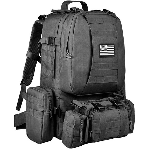 CVLIFE Tactical Backpack 60L with Molle Bag