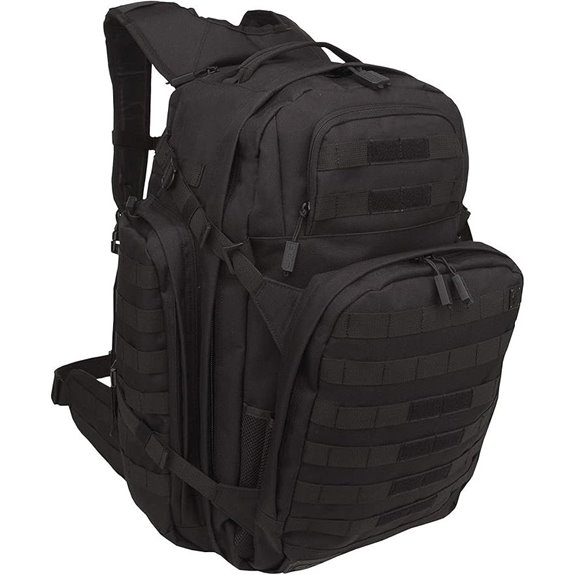 SOG Barrage Tactical Internal Frame Backpack 64.3-Liter Storage Black