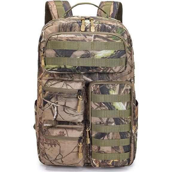 TIANHAOPIJU Tactical Camo Backpack MOLLE