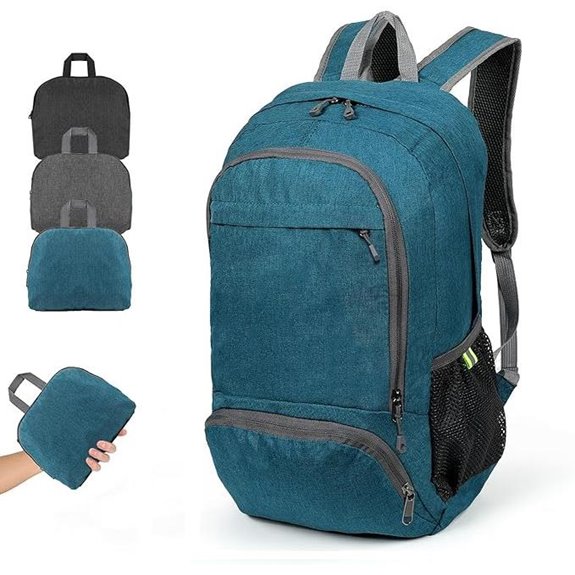 TANTOMI 25L Packable Backpack - Teal Blue