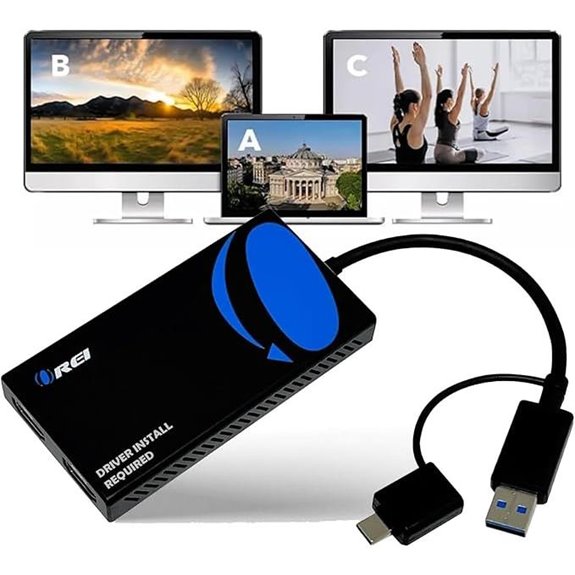 OREI SplitExtend HDMI Splitter 3-Screen Adapter