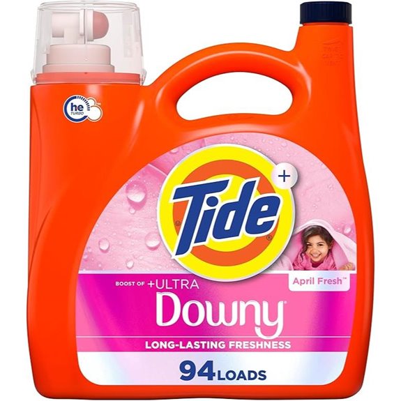 Tide Plus Downy Liquid Laundry Detergent 132 fl oz