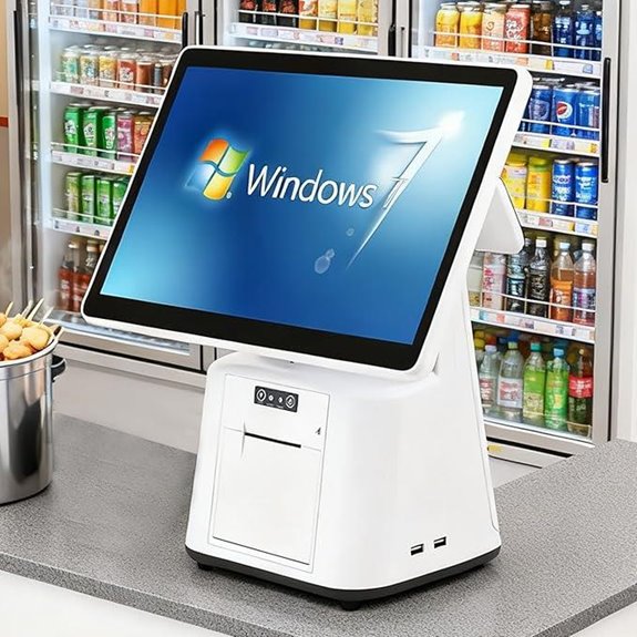 POS System with Touchscreen & Receipt Printer