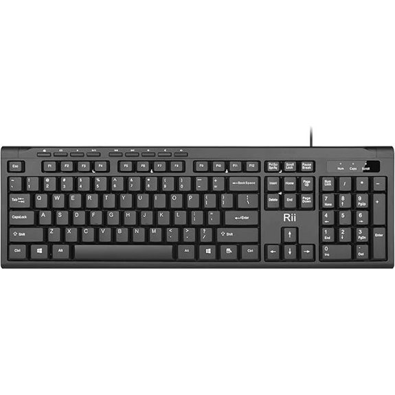 Rii RK907 Ultra-Slim USB Keyboard