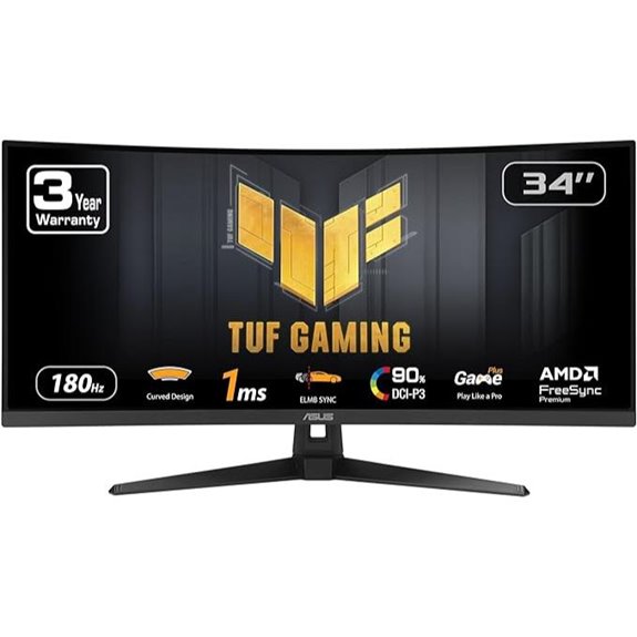 ASUS TUF Gaming 34” Ultra-Wide Monitor