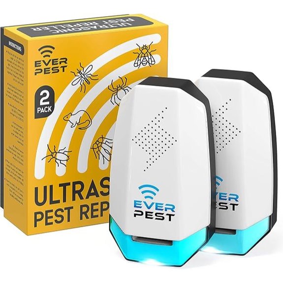 Ultrasonic Pest Repeller Plug (2 Pack)