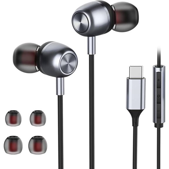 USB-C Headphones for Samsung & iPhone