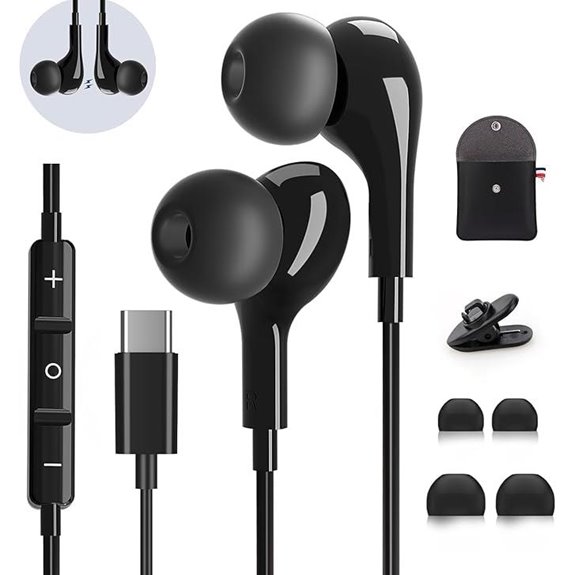 USB-C Headphones for Samsung & iPhone