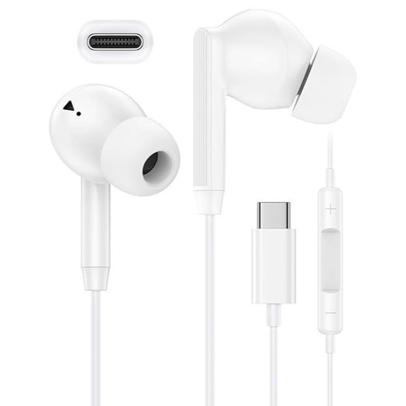 iPhone USB-C Noise Cancelling Earbuds with Mic