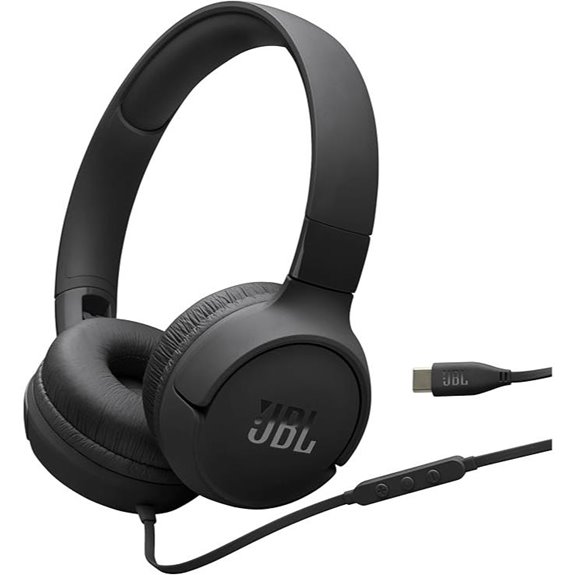 JBL Tune 520C USB-C On-Ear Headphones