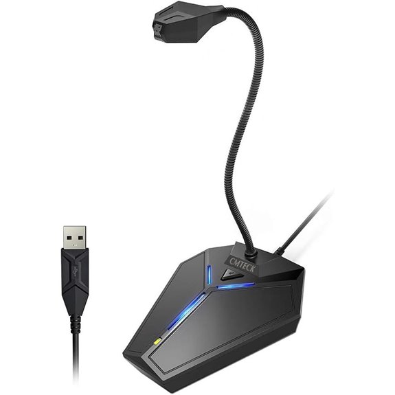 USB Condenser Mic with Mute Button