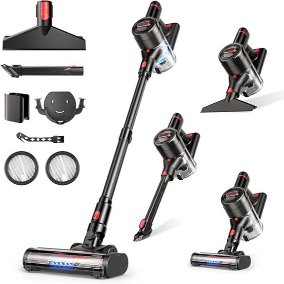 Zyxrona 450W Cordless Vacuum Cleaner 8-in-1