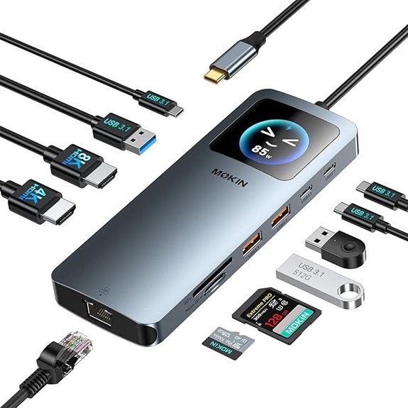 MOKiN 12-in-1 USB-C Docking Station