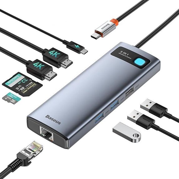 Baseus USB-C Docking Station 9-in-1