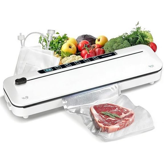 Vacuum Sealer Machine 75KPa with 6-in-1 Modes