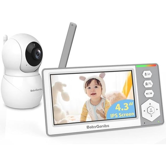 Baby Monitor with Camera & Audio (4.3)