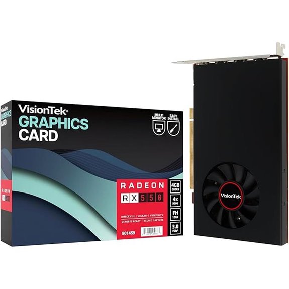 VisionTek Radeon RX 550 4GB GDDR5