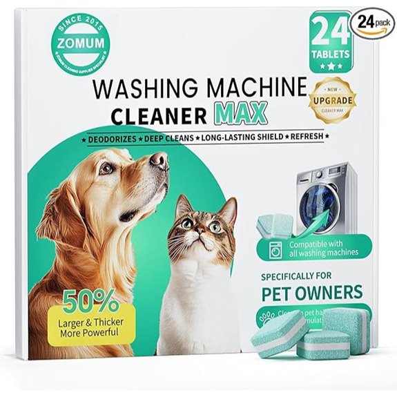 Upgrade Washing Machine Cleaner Tablets (24-Pack)