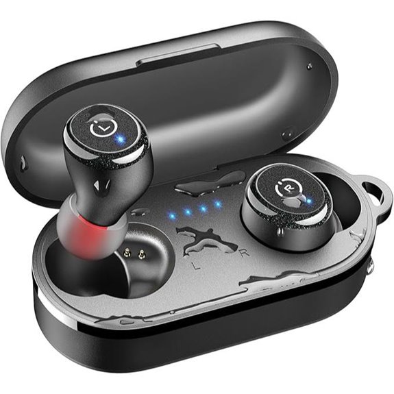 TOZO T10 Wireless Earbuds (IPX8 55H Playtime)