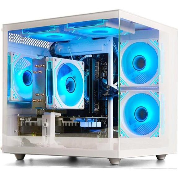 Gaming Desktop PC White (16GB 512GB SSD)