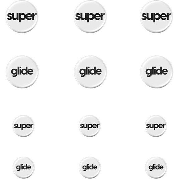 Superglide Glass Mouse Skates (12pcs White)