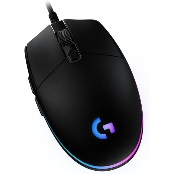 Logitech G203 Wired Gaming Mouse - Black