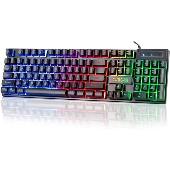 CHONCHOW Wired Gaming Keyboard 104 Keys
