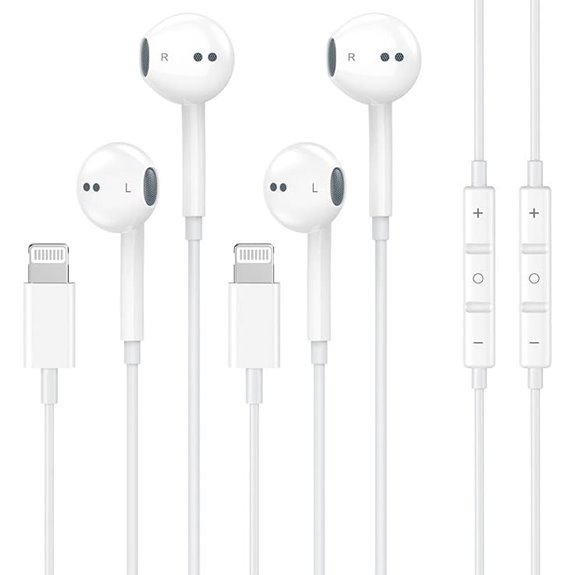 2 Pack Wired Headphones for iPhone