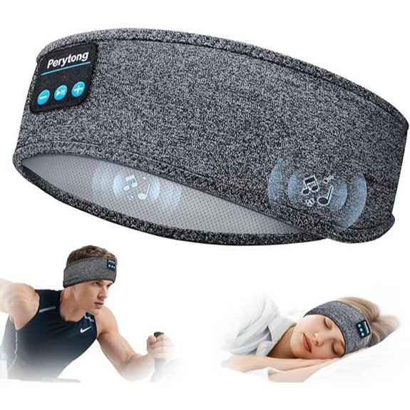 Perytong Sleep Headphones Wireless Bluetooth Headband