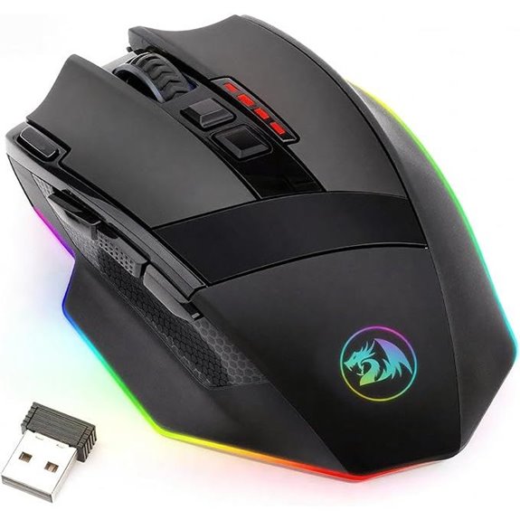 Redragon M801 Wireless Gaming Mouse (Black)