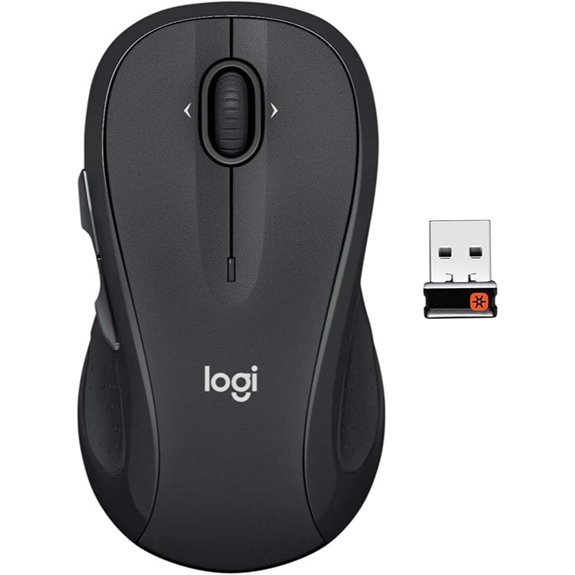 Logitech M510 Wireless Mouse - Graphite