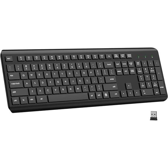 EDJO Wireless Keyboard for Windows & Mac