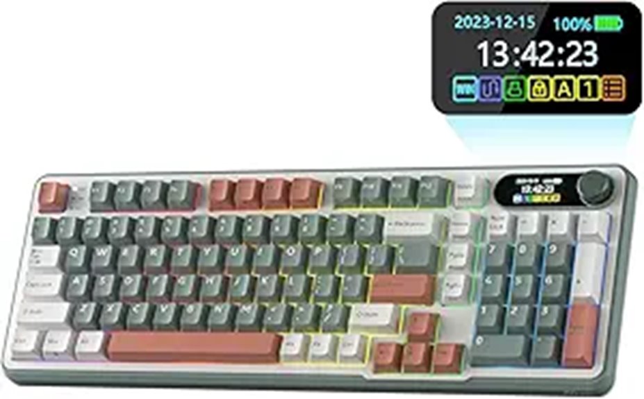 RK ROYAL KLUDGE S98 Wireless Mechanical Keyboard