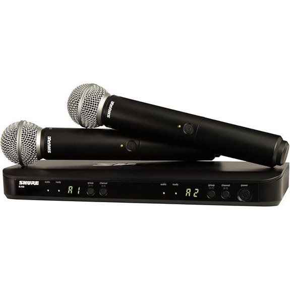 Shure BLX288/SM58 Wireless Mic System (H10 Band)