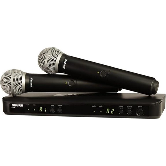 Shure BLX288/PG58 Wireless Mic System (H11)