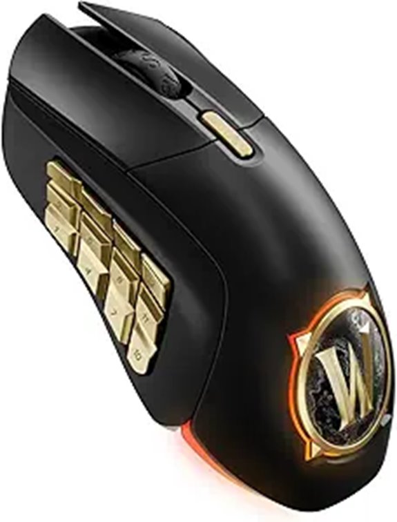 SteelSeries Aerox 9 Wireless MMO Gaming Mouse