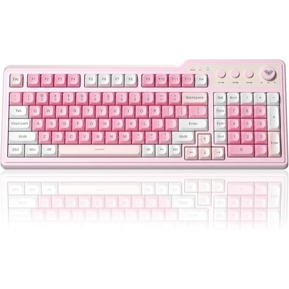 Aula F3099 Wireless RGB Keyboard with Media Knob