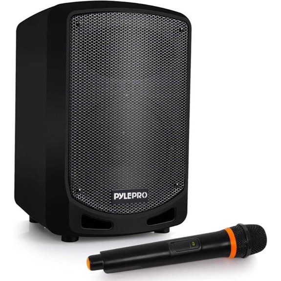 Pyle Bluetooth PA Speaker with Wireless Mic