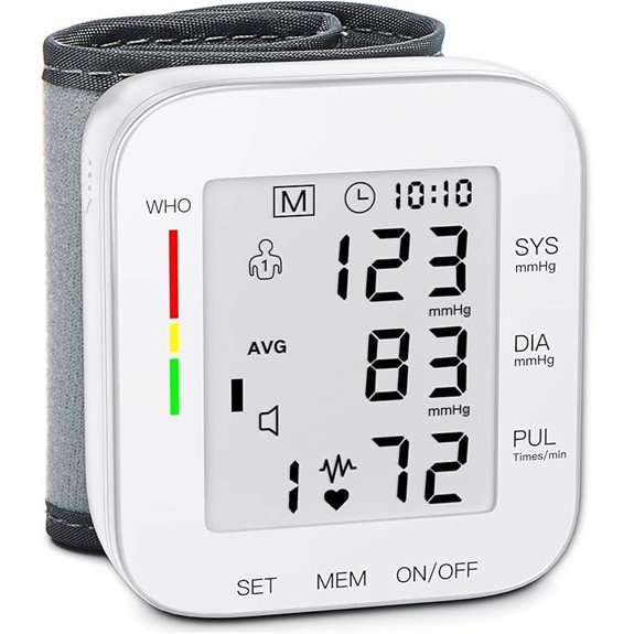 MMIZOO Wrist Blood Pressure Monitor (W1681)