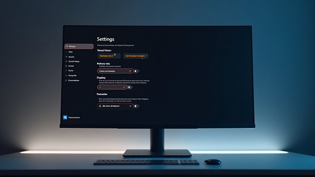 adjust display settings correctly