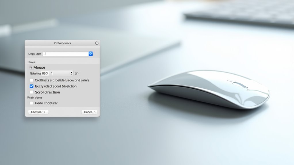 adjust magic mouse settings