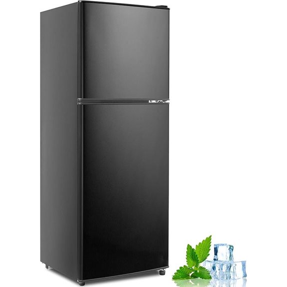 5.0 Cu.Ft Fridge with Freezer (Black)