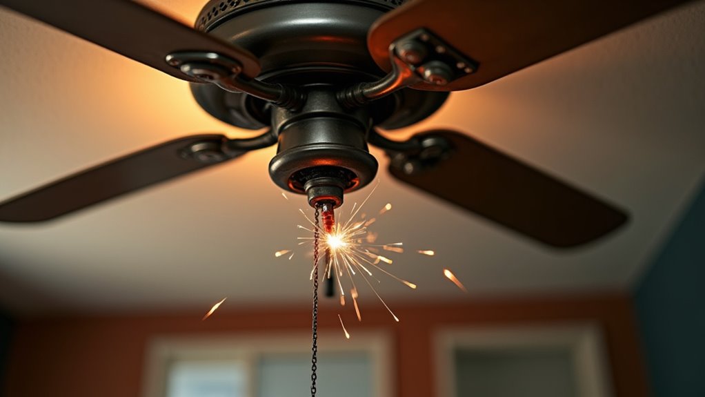 call an electrician immediately