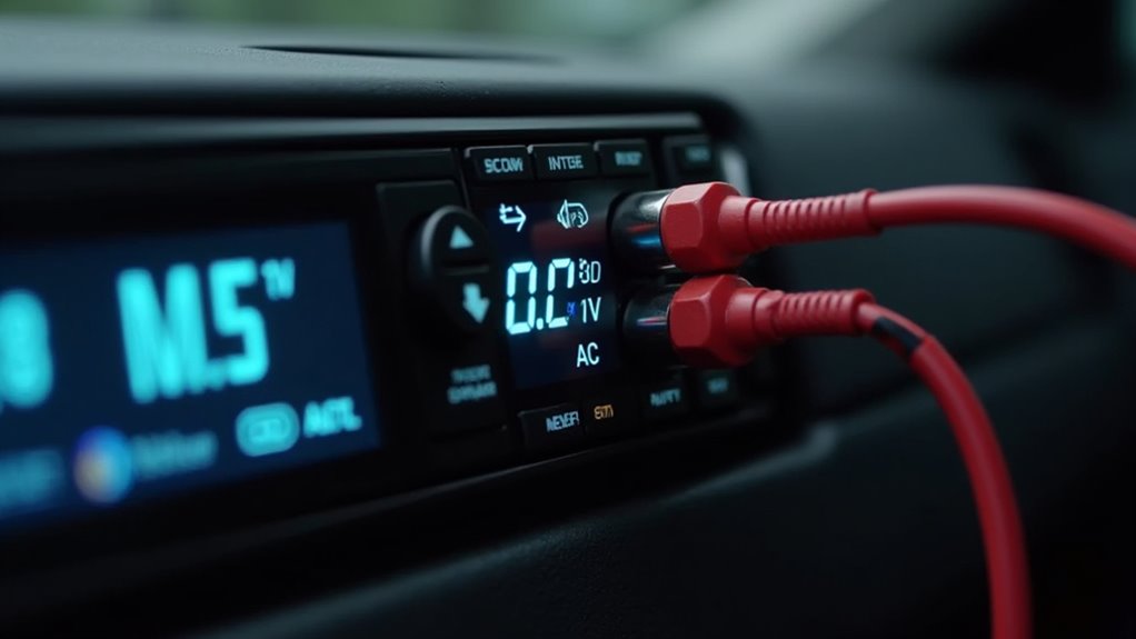 check head unit signal integrity